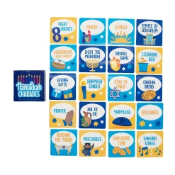 Hanukkah Charades Games - 12 Pc.