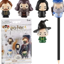 Harry Potter Pencil Toppers 5Pk Rubeus Remus Severus Albus Minerva Pmi International