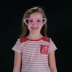 Heart & Star Glow Stick Glasses - 12 Pc.