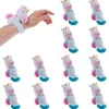 Hugging Stuffed Unicorn Slap Bracelets - 12 Pc.
