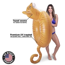 Inflatable Gofloats™ Meowzers Cat Tube Raft