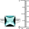 J Goodin Aqua Gypsy Ring Size 5