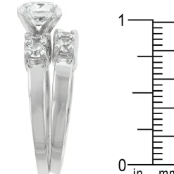 J Goodin Classic Wedding Set Size 5