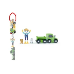 J'Adore Construction Rick Natural Wooden Toy Playset