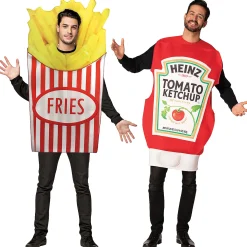 Ketchup & Fries Couples Costumes