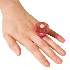 Kids' Light-Up Diamond-Shaped Rings - 12 Pc.