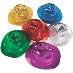 Kid‘S Metallic Fedora Hat Assortment - 24 Pc.