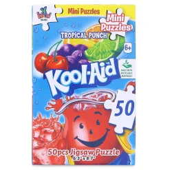 Kool-Aid 50 Piece Mini Jigsaw Puzzle Tropical Punch