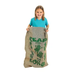 Leap For The Lord Potato Sack Race Bag