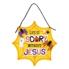 Life Is Scary Without Jesus Halloween Sign Craft Kit – Makes 12