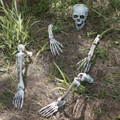 Life-Size Skeleton Yard Halloween Decoration