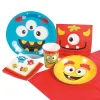 Lil' Monster Tableware Kit For 8 Guests