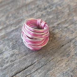 Marcia Ring Hot Pink