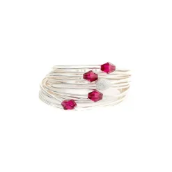 Marcia Ring Ruby Swarovski