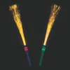 Mardi Gras Fiber Optic Light-Up Wands - 12 Pc.