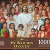 Masterpieces 1000 Piece Jigsaw Puzzle For Adults, Family, Or Kids - He Watches Over Us - 19.25"X26.75"