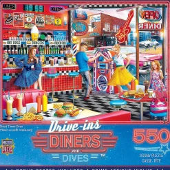 Masterpieces Good Times Diner 550 Piece