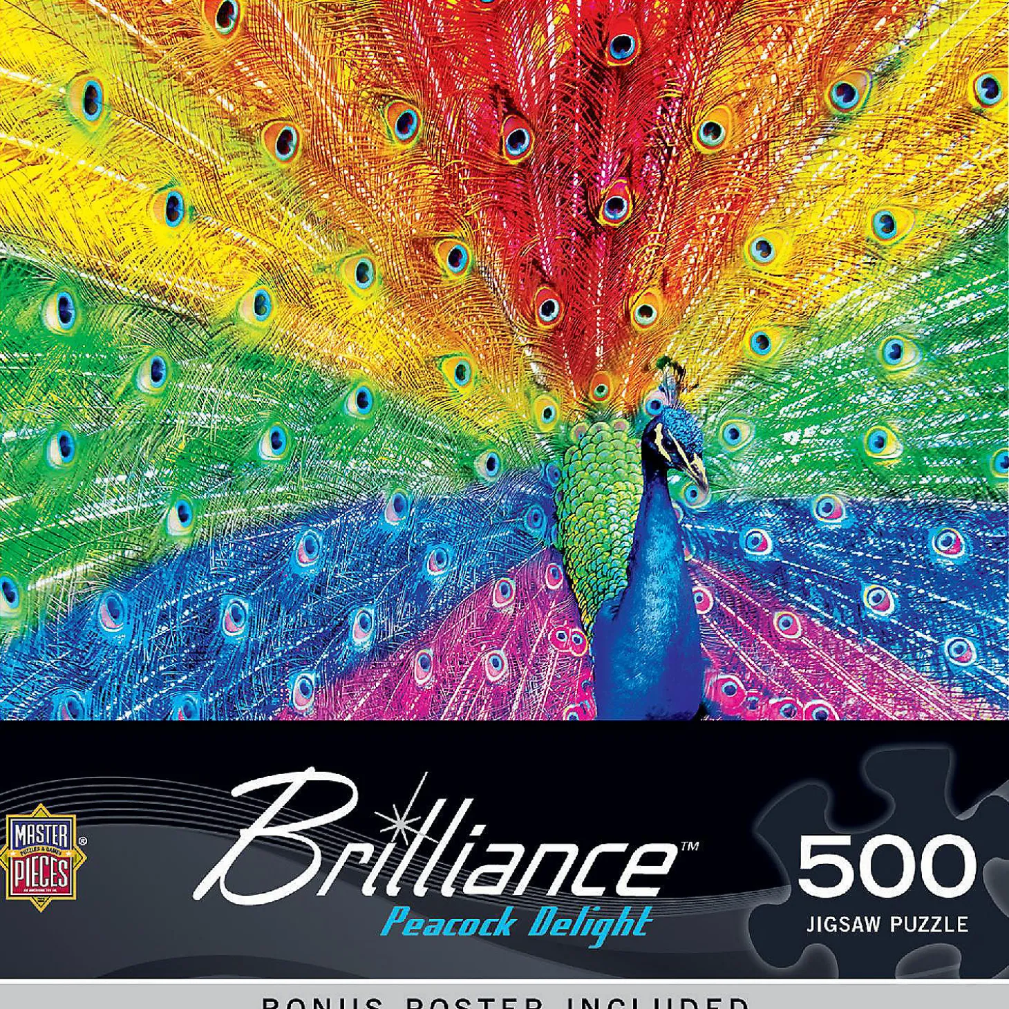 Masterpieces Peacock Delight 550 Piece