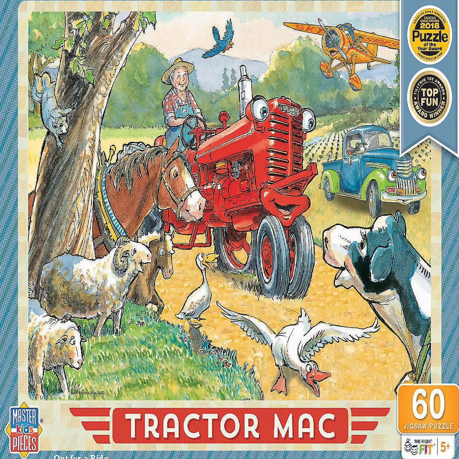 Masterpieces Tractor Mac Out For A Ride 60 Piece