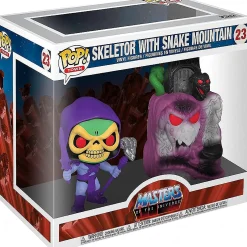 Masters Of The Universe Funko Pop Town Vinyl Figure Snake Mountain W/ Skeletor