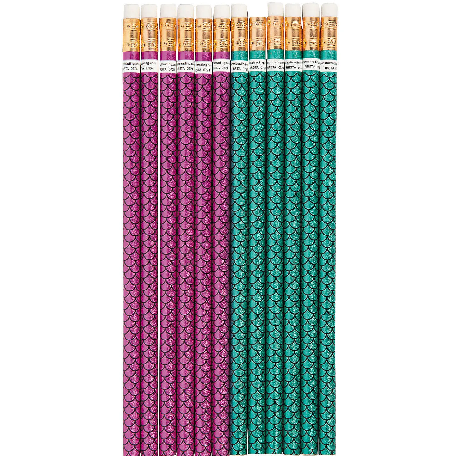 Mermaid Pencils - 24Pc.