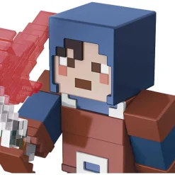 Minecraft Dungeons 3.25-In Collectible Hex Battle Figure And Accessories, Based On Video Game