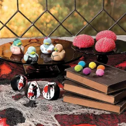 Mini Brain-Shaped Erasers - 24 Pc.