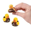 Mini Football Rubber Ducks - 24 Pc.