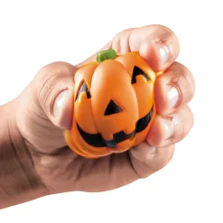 Mini Squeeze Jack-O'-Lantern Stress Toys - 24 Pc.