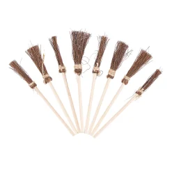 Mini Witch Brooms - 12 Pc.
