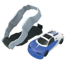 Mobile Arcade Virtual Racer: Purple/White
