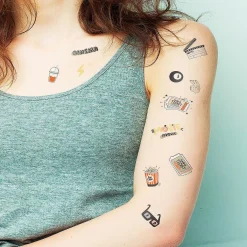 Movies Mix Tattoo Set