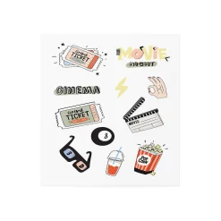 Movies Mix Tattoo Set