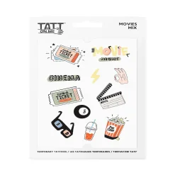 Movies Mix Tattoo Set