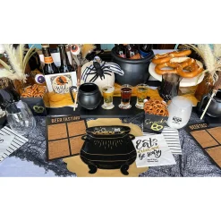 My Mind's Eye Spellbound Cauldron-Shaped Paper Dessert Plates - 8 Ct.