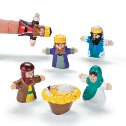 Nativity Finger Puppets - 24 Pc.