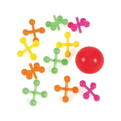 Neon Ball & Jacks Games - 12 Pc.