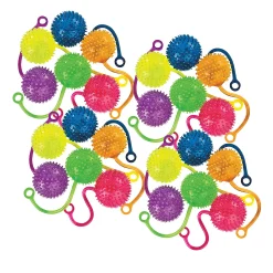 Neon Mini Water Ball Yoyos - 24 Pc.