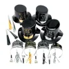 New Year's Eve Elegant Celebration Countdown Party Kit For 50
