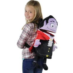 Northlight 21" Black And Red Vampire Unisex Child Trick Or Treat Halloween Bag Costume Accessory