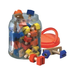 Nuts & Bolts Wooden 40 Pcs