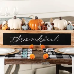 Orange Craft Pumpkin