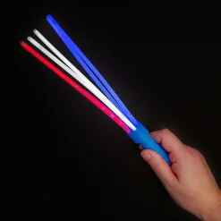 Patriotic Glow Stick Spray Wands - 12 Pc.
