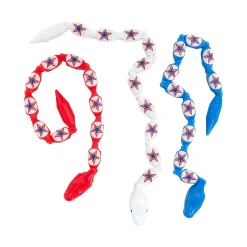 Patriotic Wiggle Snakes- 24 Pc.