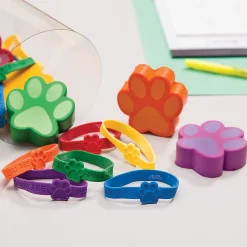 Paw Print Stress Toys - 12 Pc.