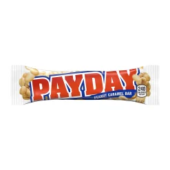 Payday Peanut Caramel Full Size Bar, 1.85 Oz, 24 Count