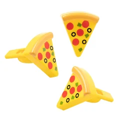 Pizza-Shaped Whistles