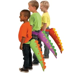 Plush Dinosaur Tails - 6 Pc.