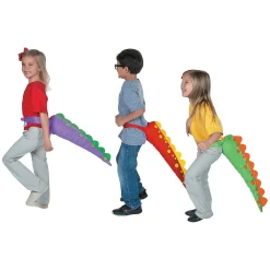 Plush Dinosaur Tails - 6 Pc.