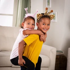 Plush Zoo Animal Ear Headbands - 12 Pc.